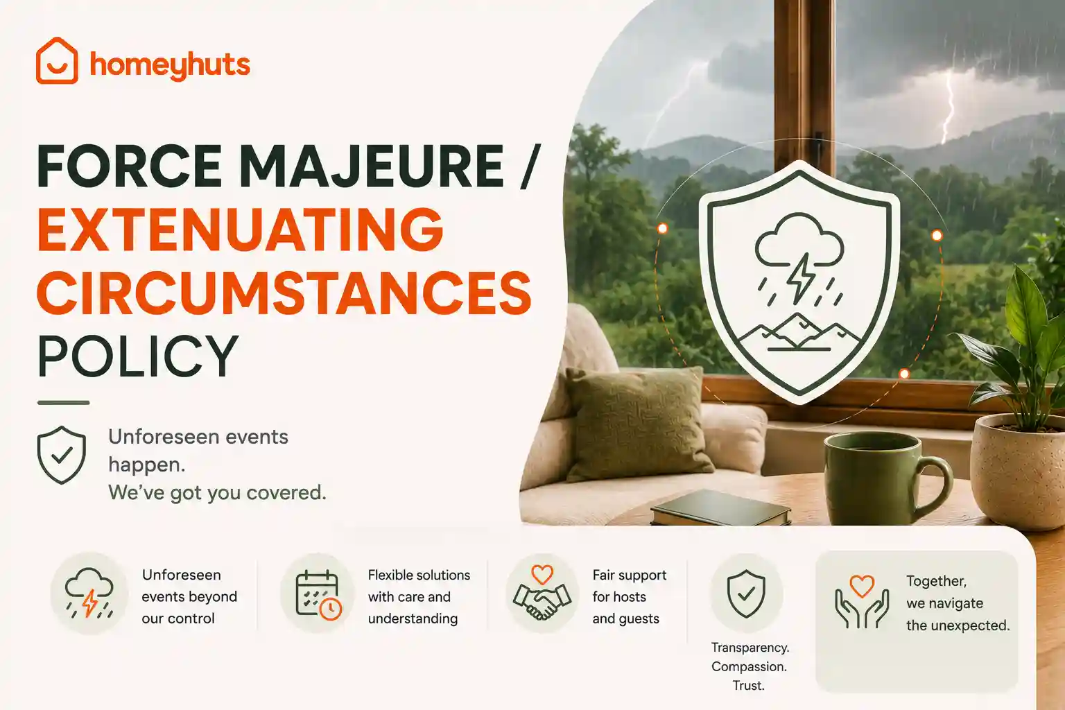  Force Majeure / Extenuating Circumstances Policy