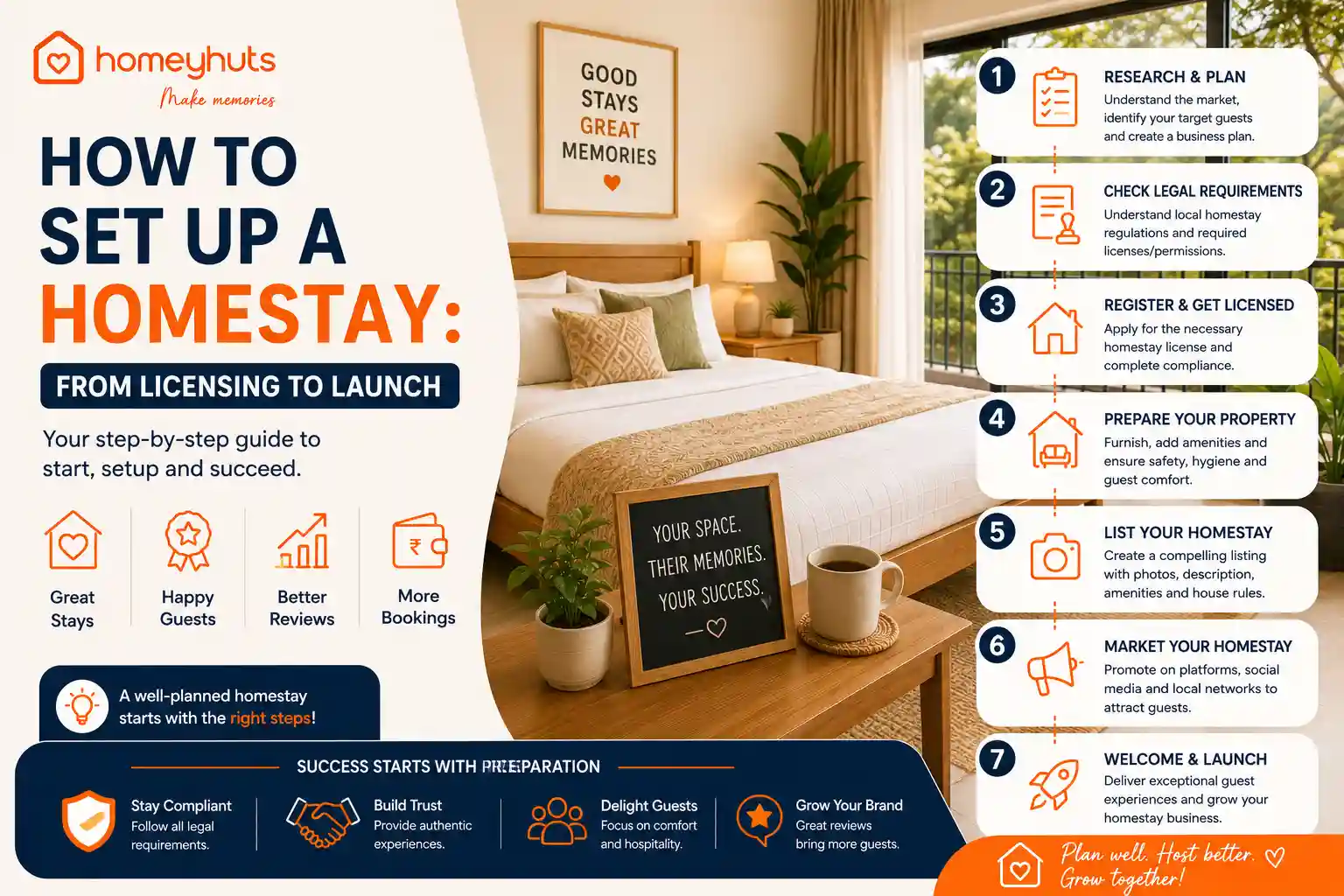 How to Set Up a Homestay: From Licensing to Launch