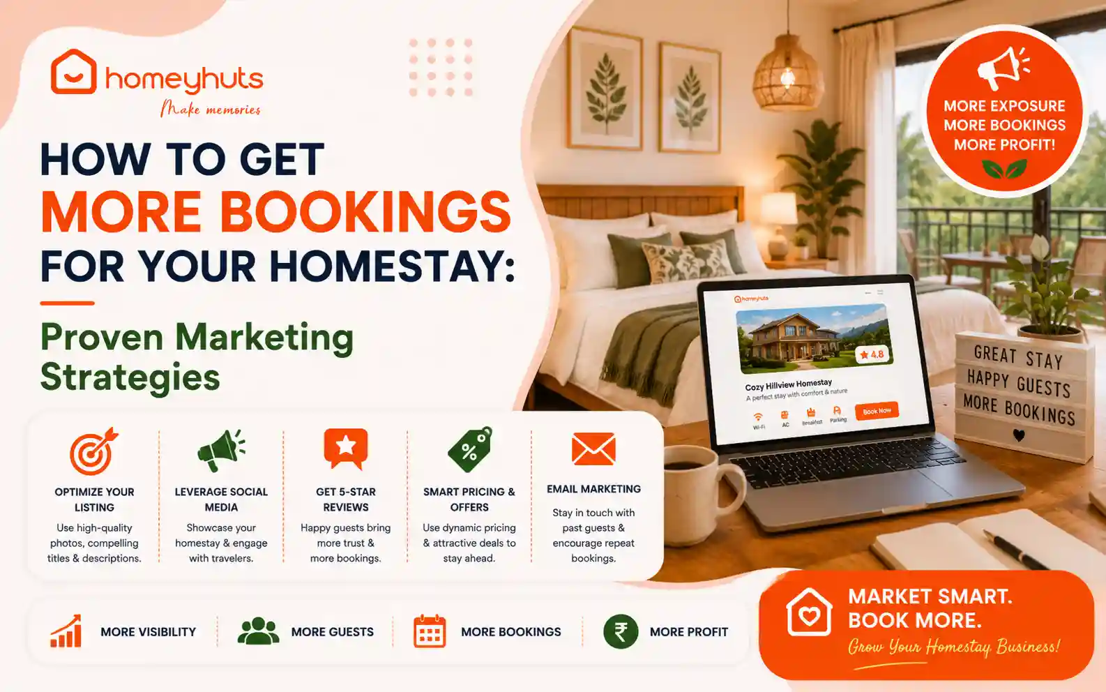 How to Get More Bookings for Your Homestay: Proven Marketing Strategies