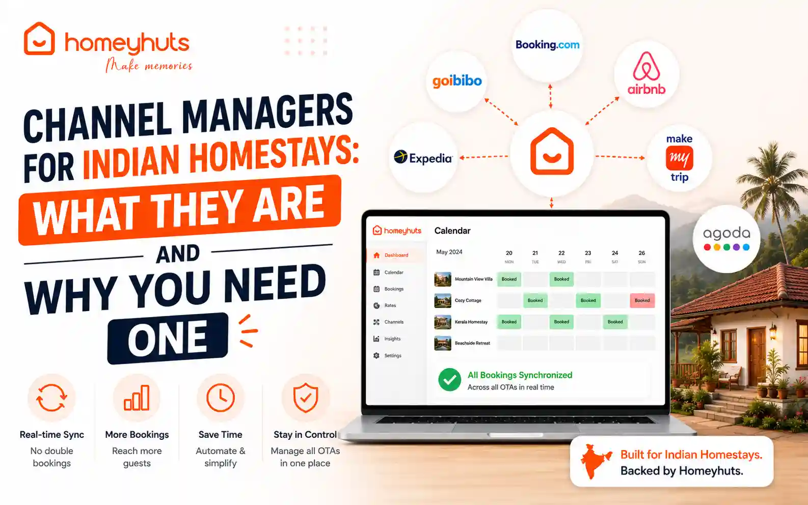Channel Managers for Indian Homestays: What They Are and Why You Need One
