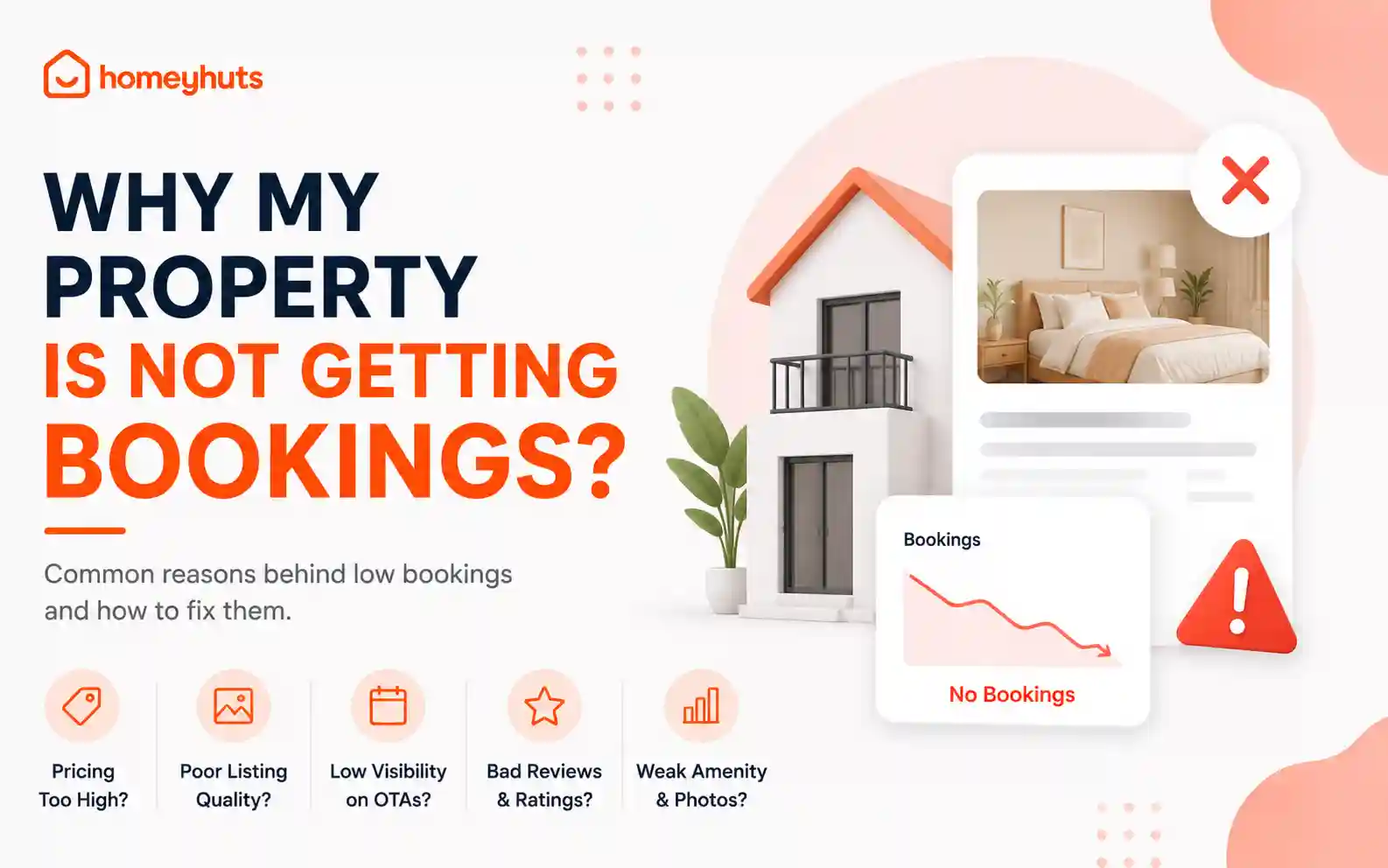 Why Is My Property Not Getting Bookings?
