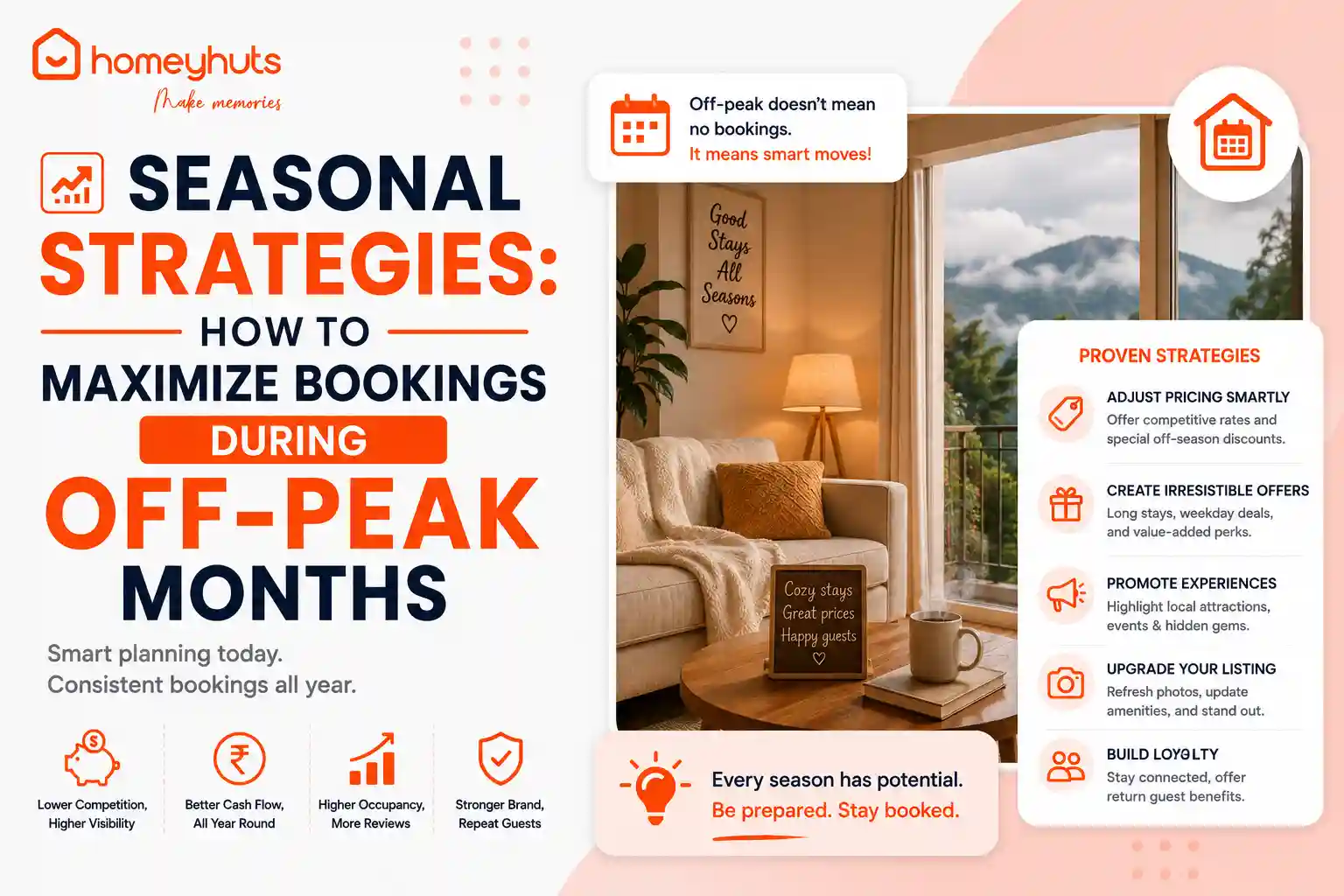 Seasonal Strategies: How to Maximize Bookings During Off-Peak Months