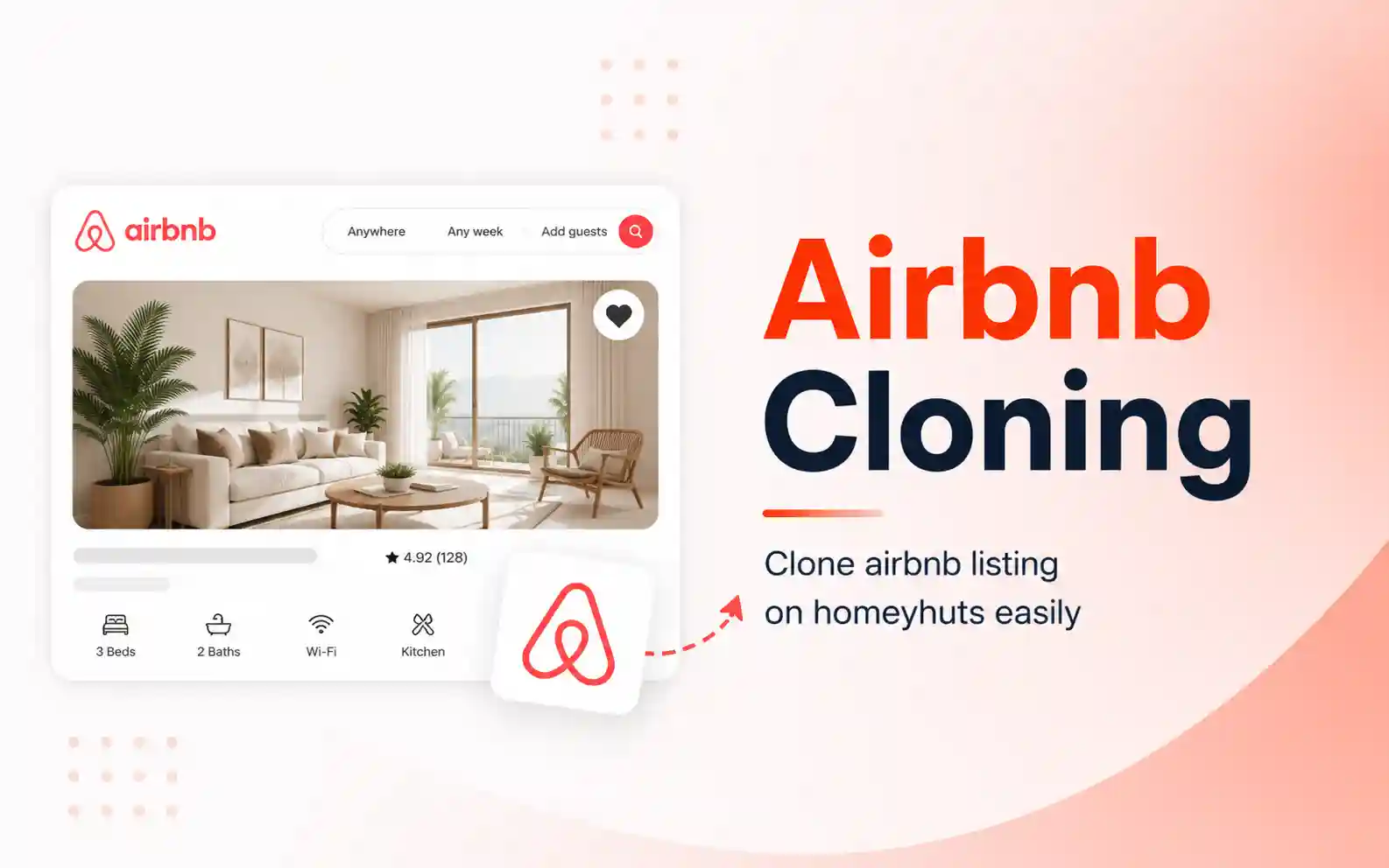 Import Your Airbnb Listing to Homeyhuts | Airbnb Cloning