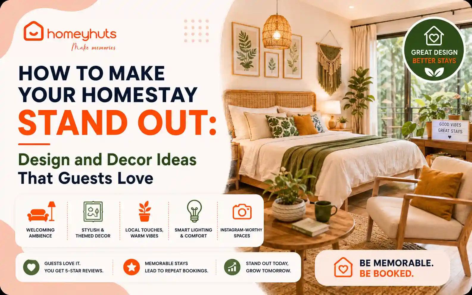 How to Make Your Homestay Stand Out: Design and Decor Ideas That Guests Love