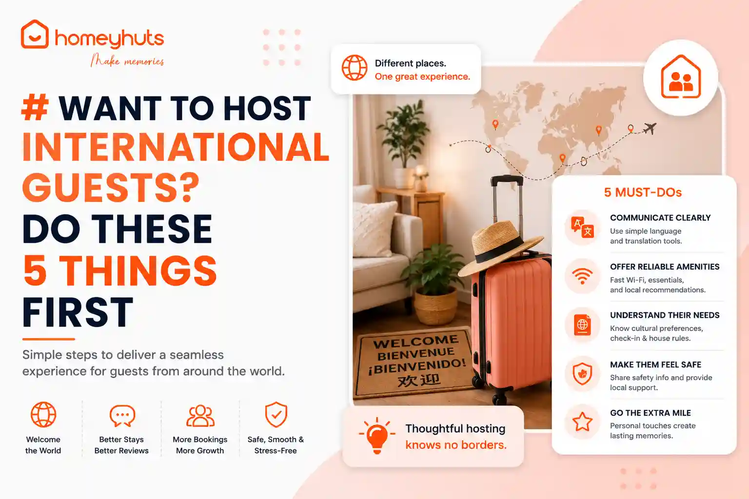 Want to Host International Guests? Do These 5 Things First