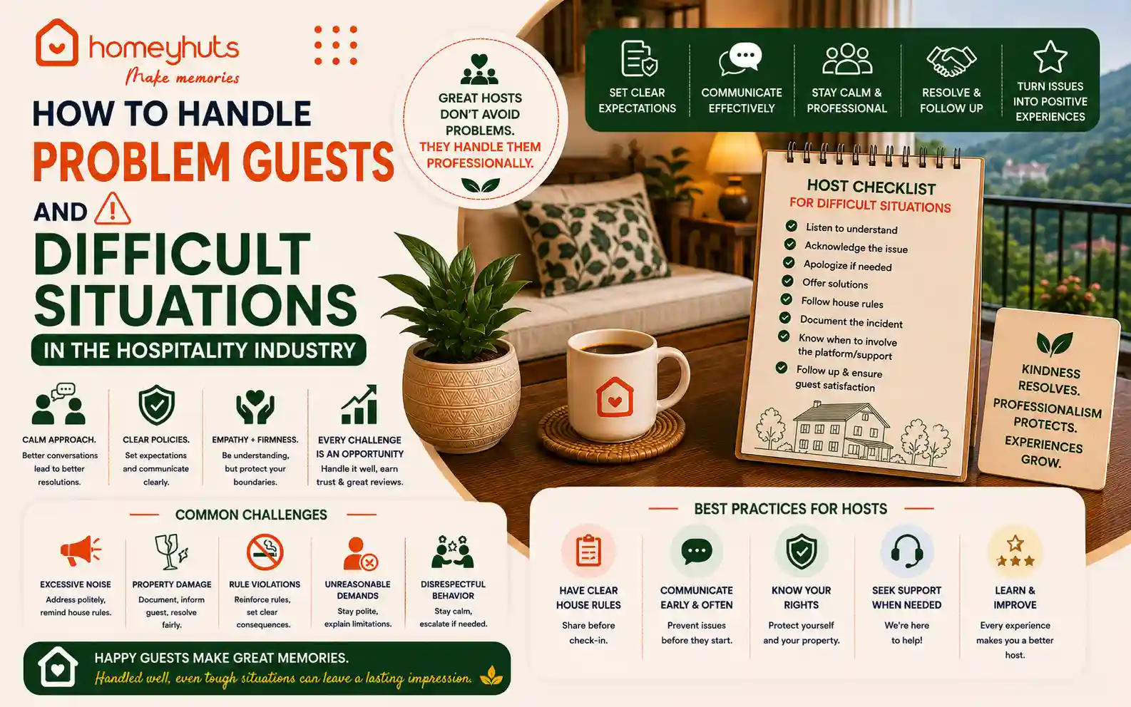 How to Handle Problem Guests and Difficult Situations in the Hospitality Industry