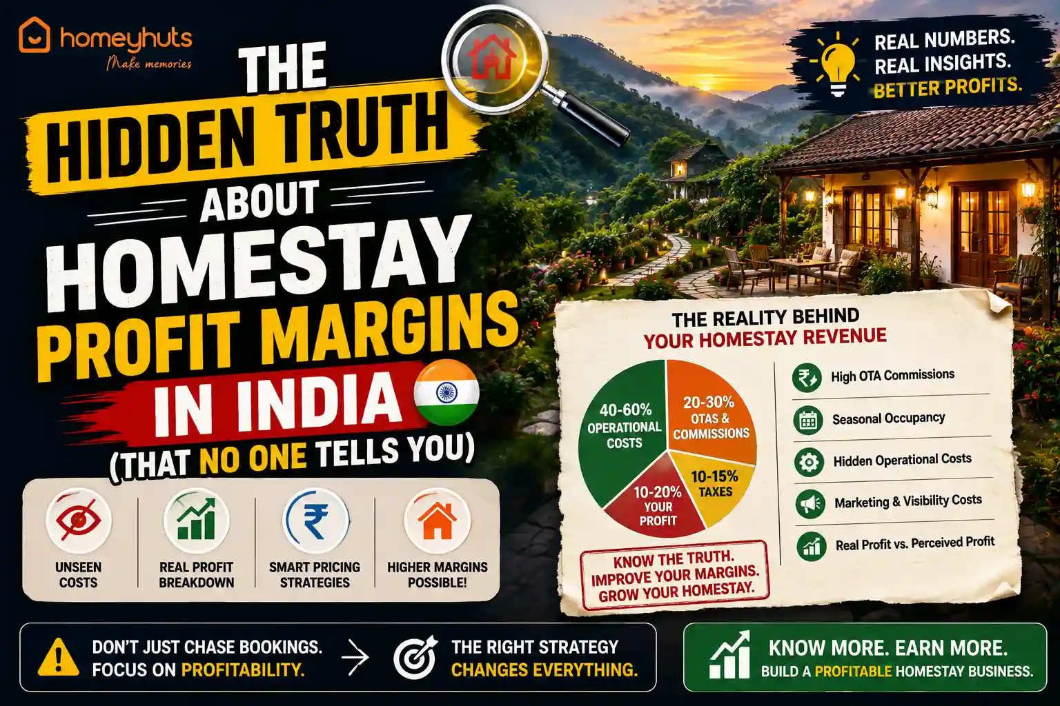 The Hidden Truth About Homestay Profit Margins in India (That No One Tells You)