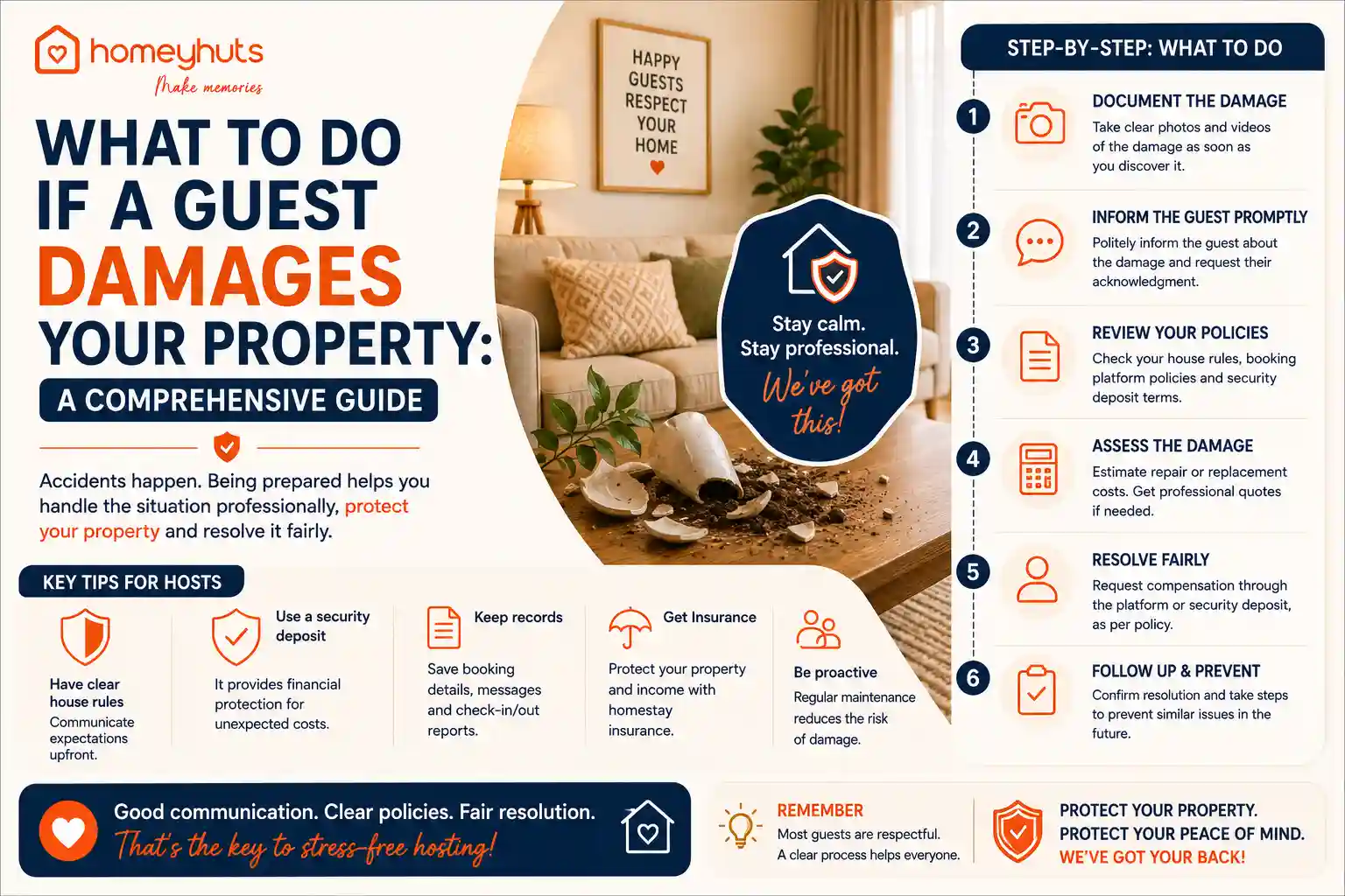 What to Do if a Guest Damages Your Property: A Comprehensive Guide