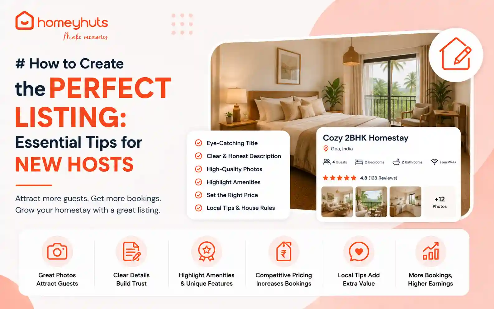 How to Create the Perfect Listing: Essential Tips for New Hosts